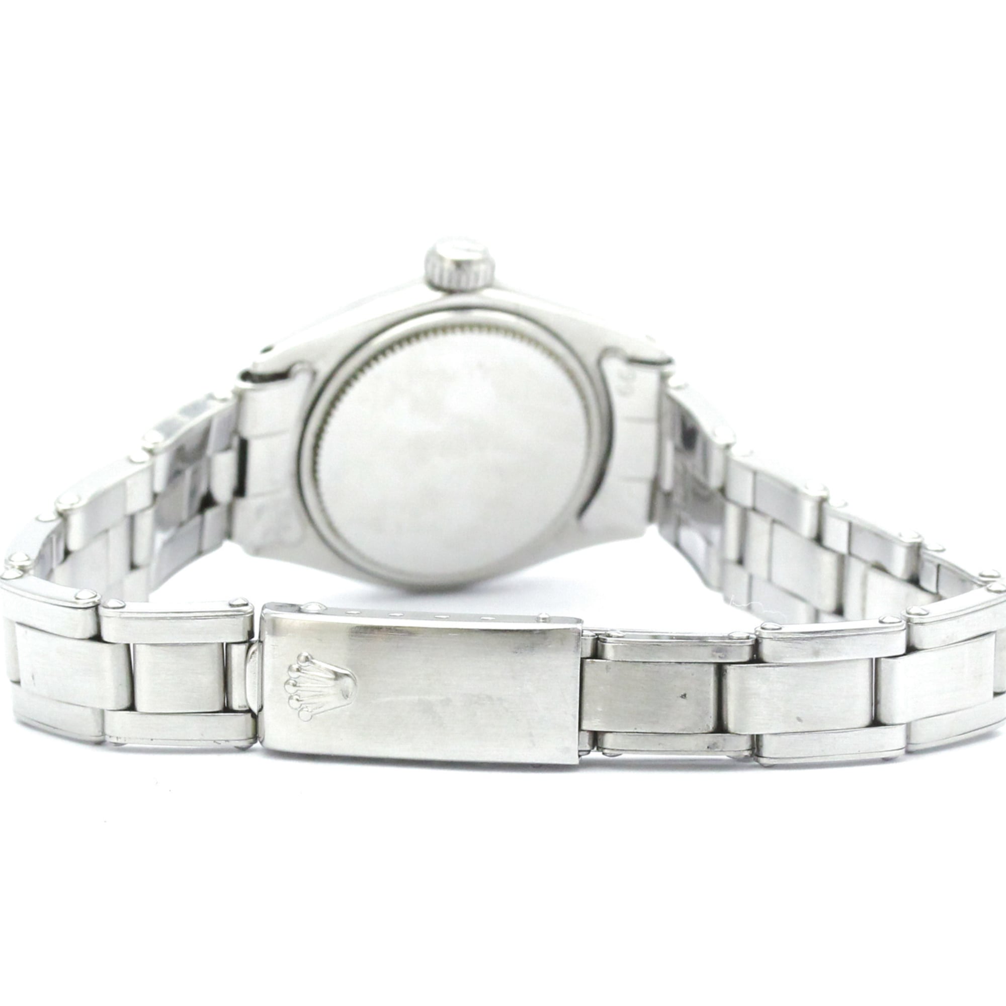 Rolex Oyster 6411 Silver Dial Stainless steel 25mm Watch