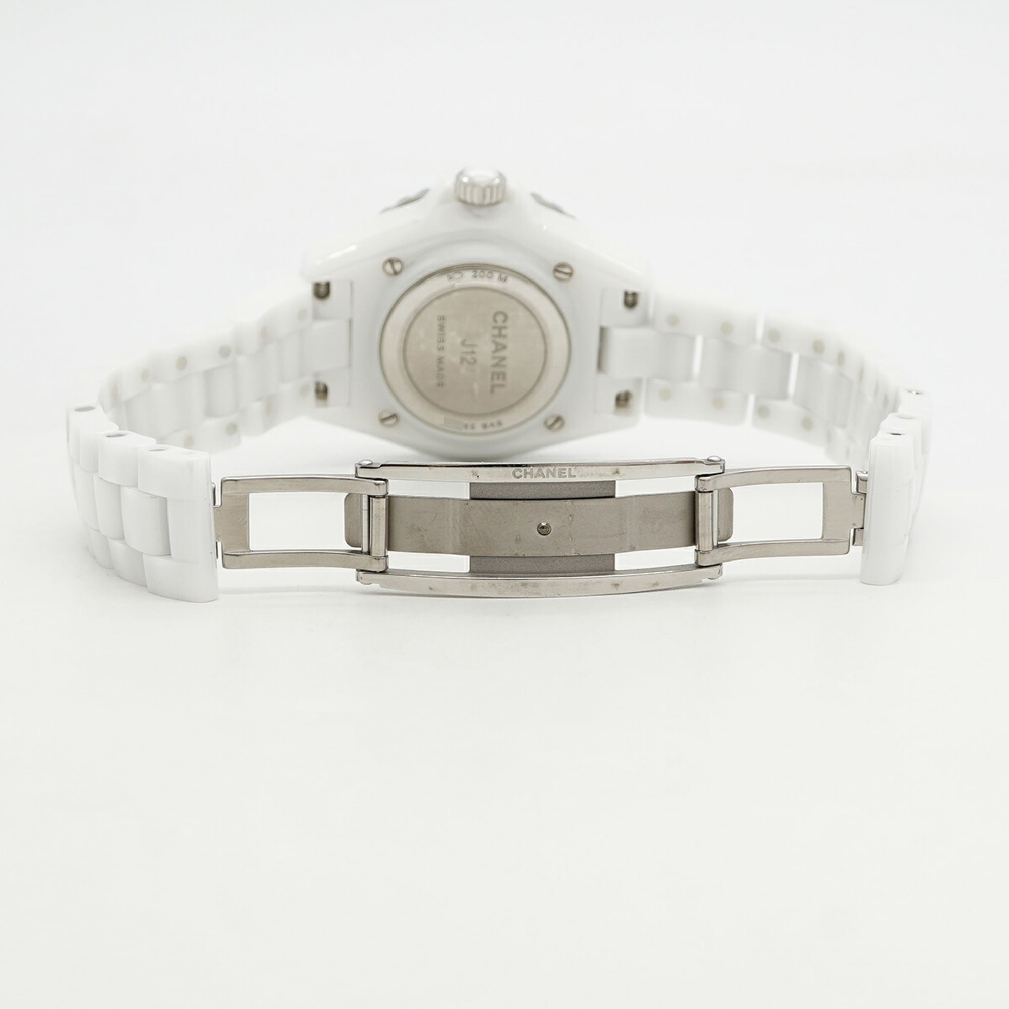 Chanel J12 H6345 White Dial 33mm Watch