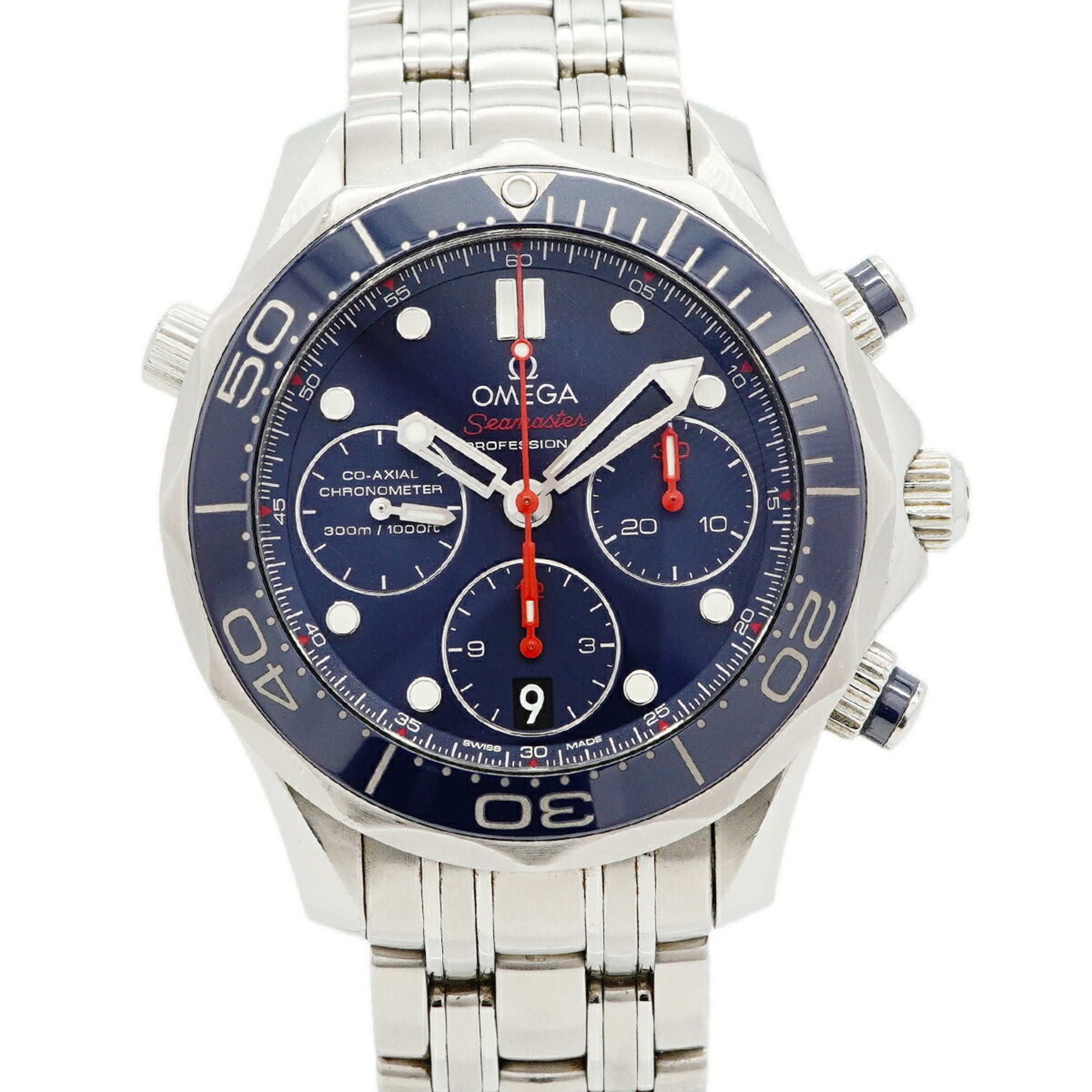 Omega Seamaster Diver 300M Co-Axial 212.30.42.50.03.001 Navy Dial