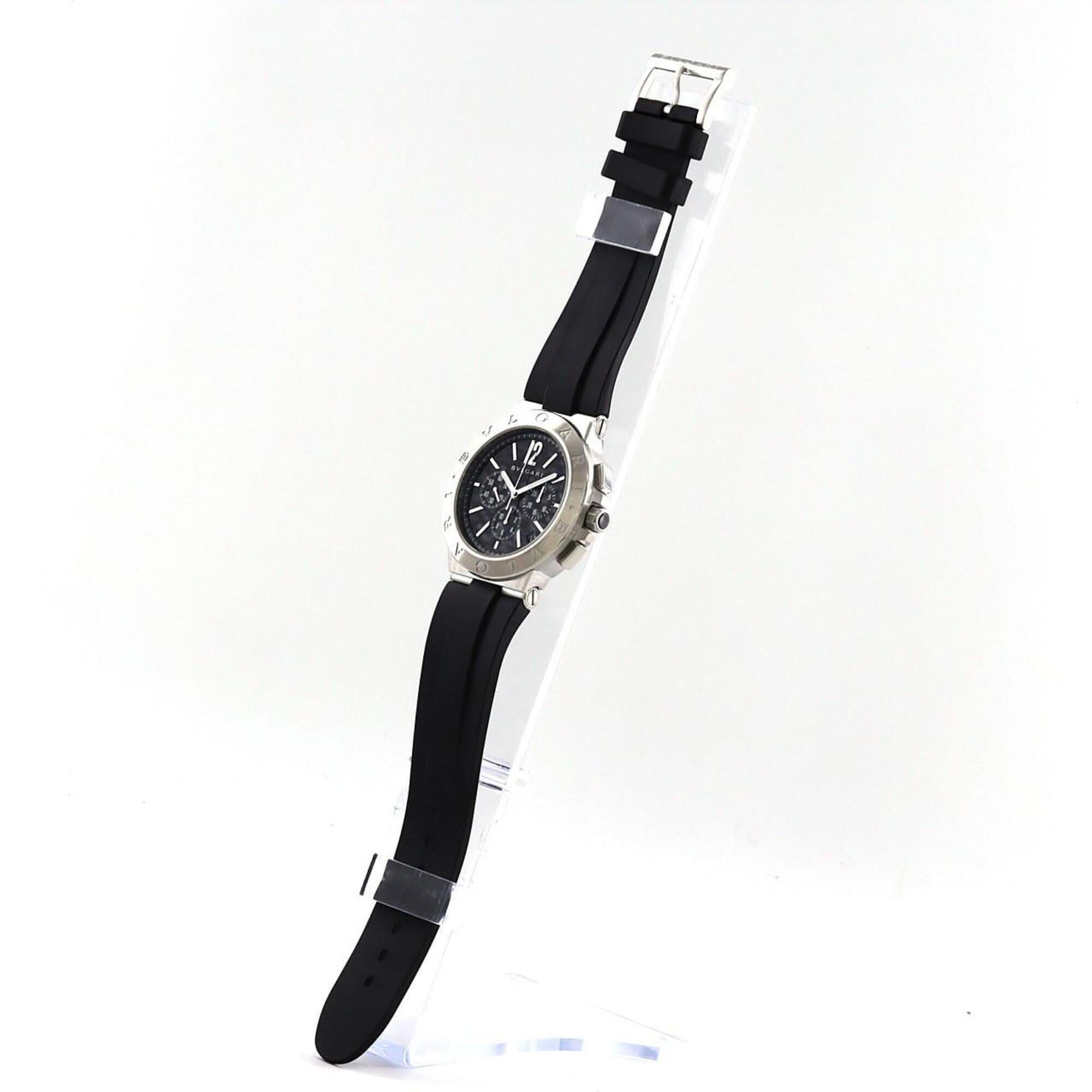 Bulgari Diagono Velocissimo DG41SCH Stainless Steel Automatic