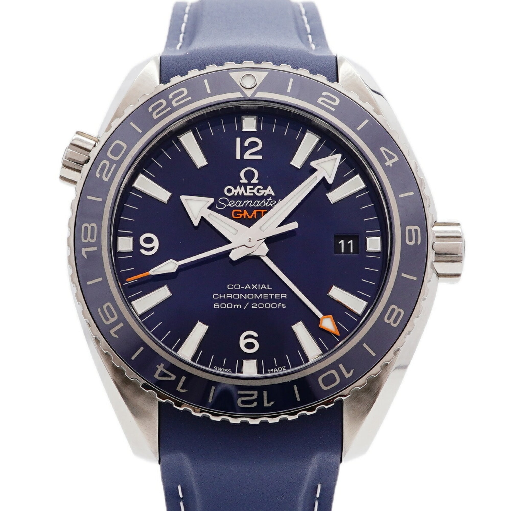 Omega Seamaster Planet Ocean 232.92.44.22.03.001 Blue Dial 43mm Watch