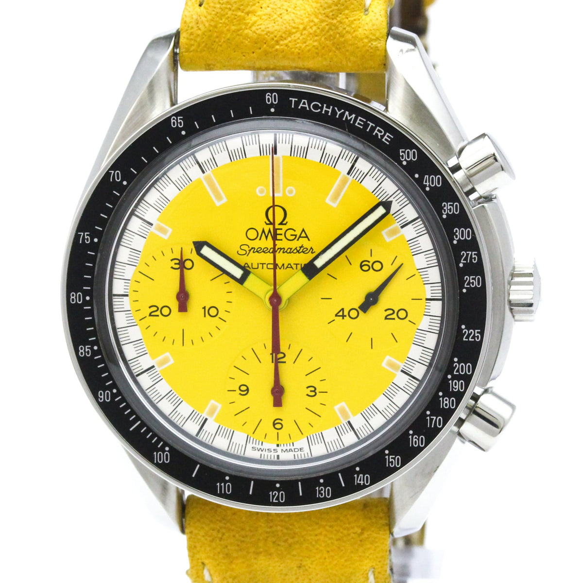Omega Speedmaster 3510.12 mit gelbem Zifferblatt 39mm Uhr