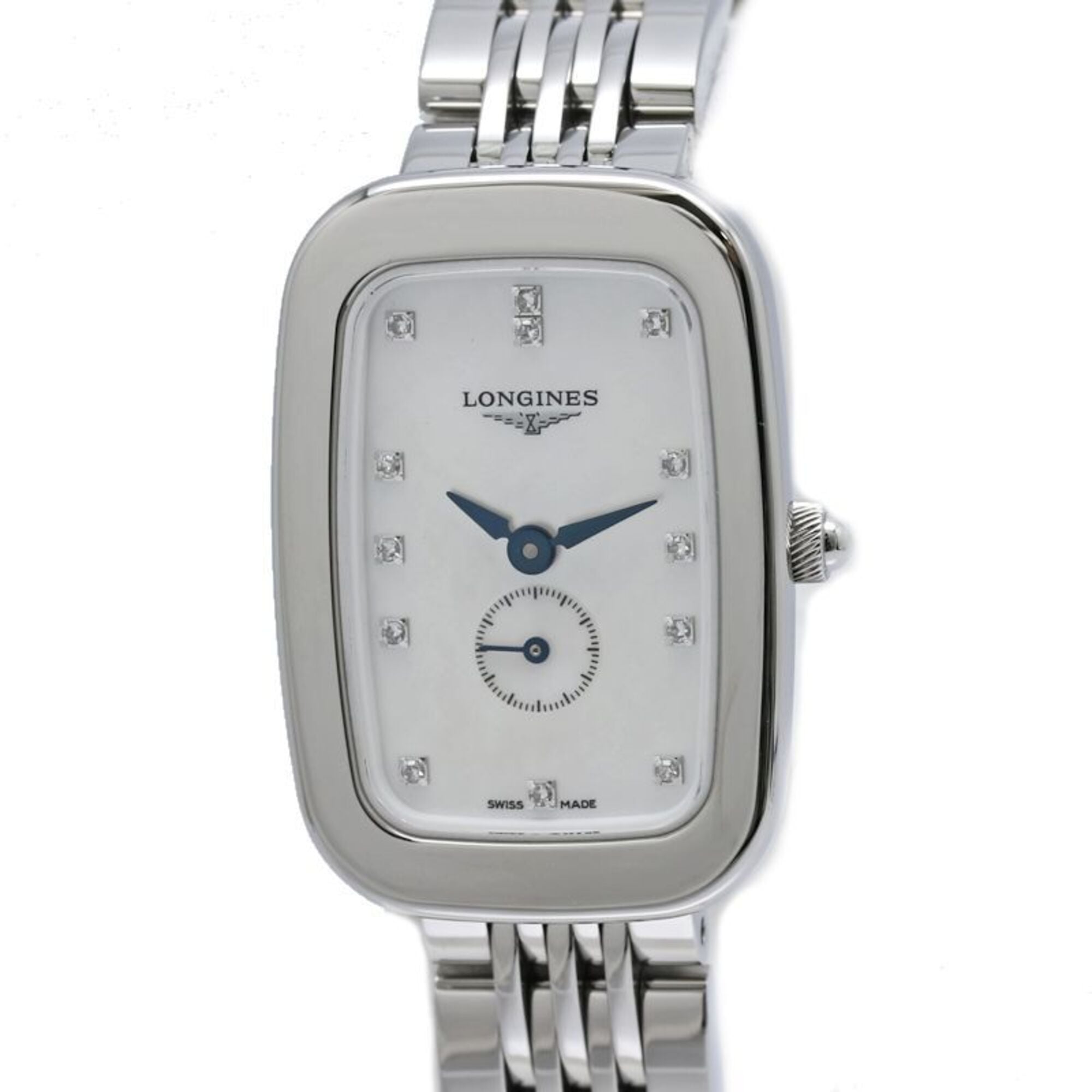 Longines Equestrian L6.141.4.87.6 White Dial 22mm Watch