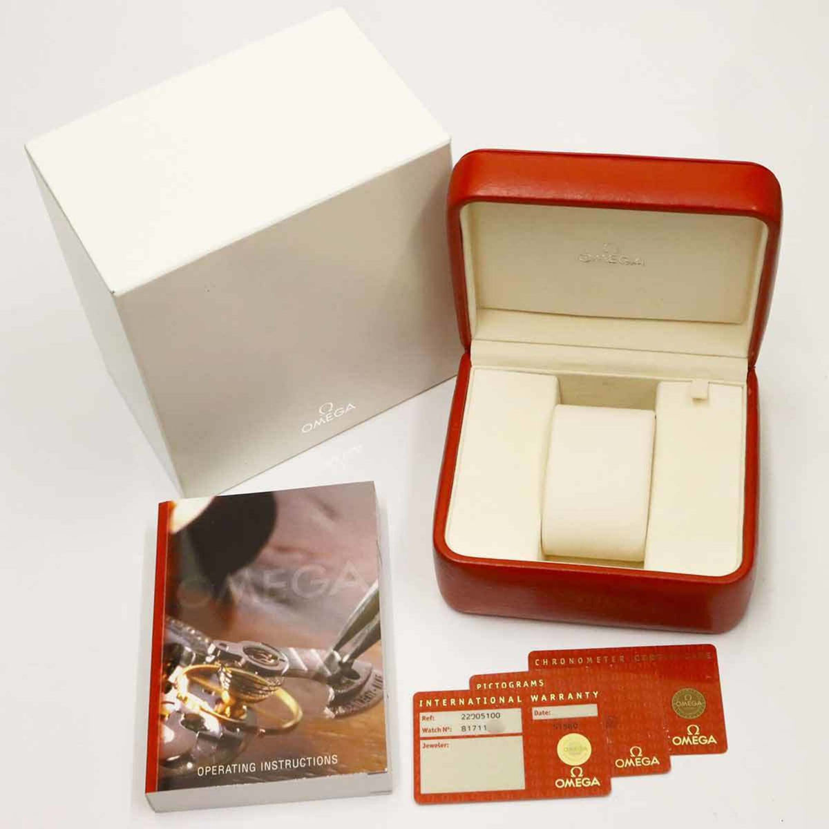 Omega Seamaster Planet Ocean 2200 51 Black Dial 45mm Watch