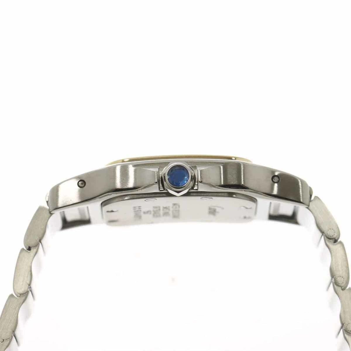 Montre Cartier Santos Galbee SM W20012C4 Ivoire avec cadran de 24 mm