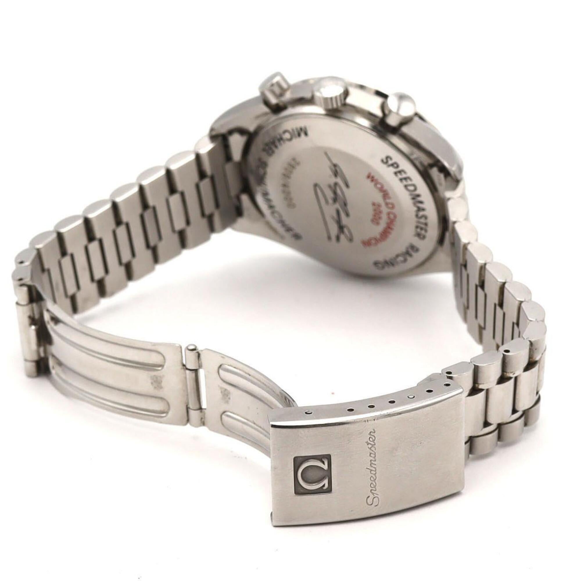 Omega Speedmaster Racing Michael Schumacher 3517.3 Silver Dial 39mm Watch