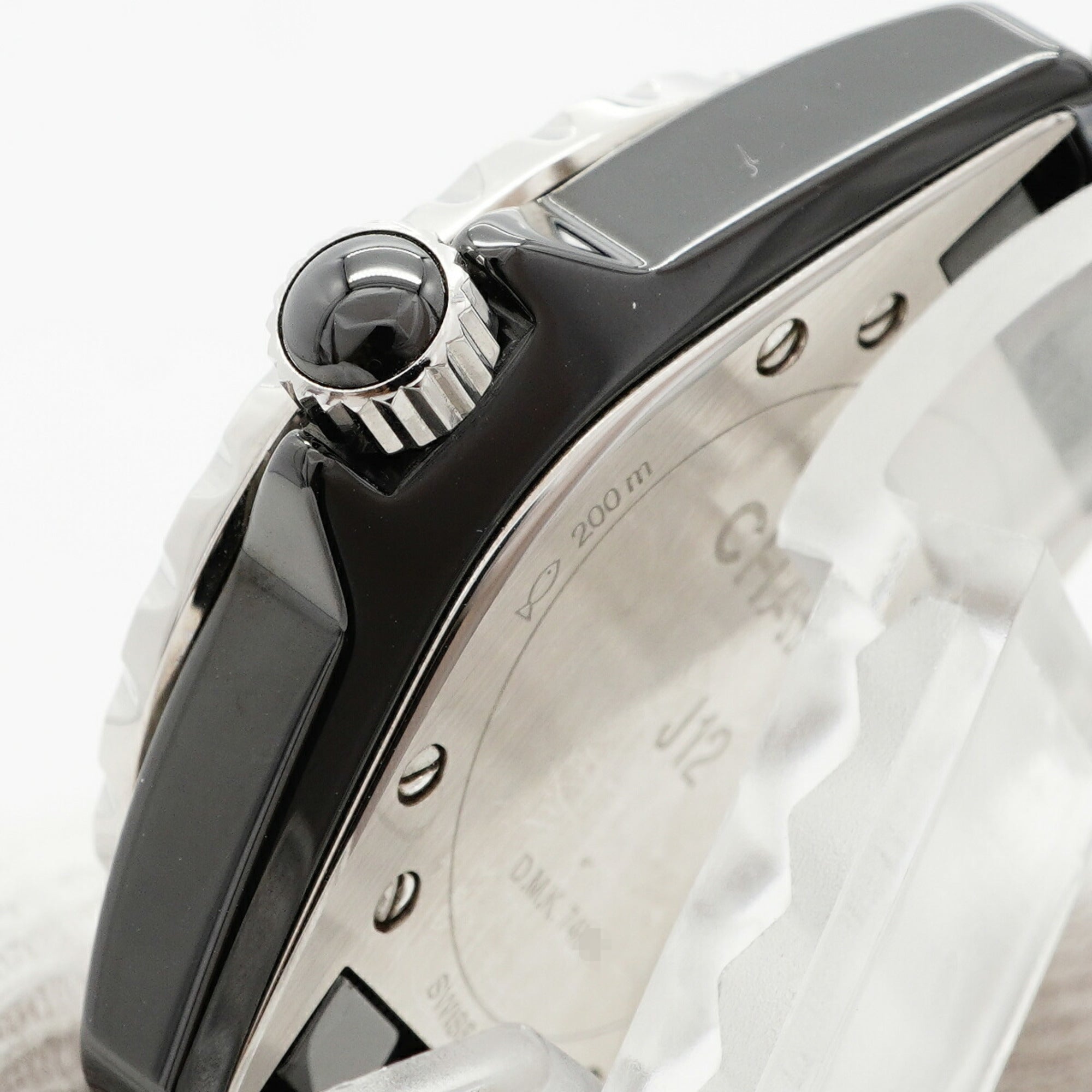 Chanel J12 H0682 Damenuhr Schwarz Zifferblatt