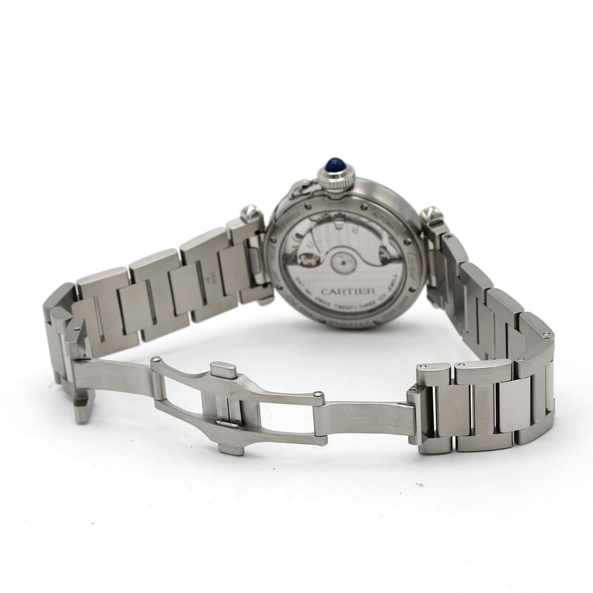 Cartier Pasha de WSPA0013 Silver Dial 35mm Watch