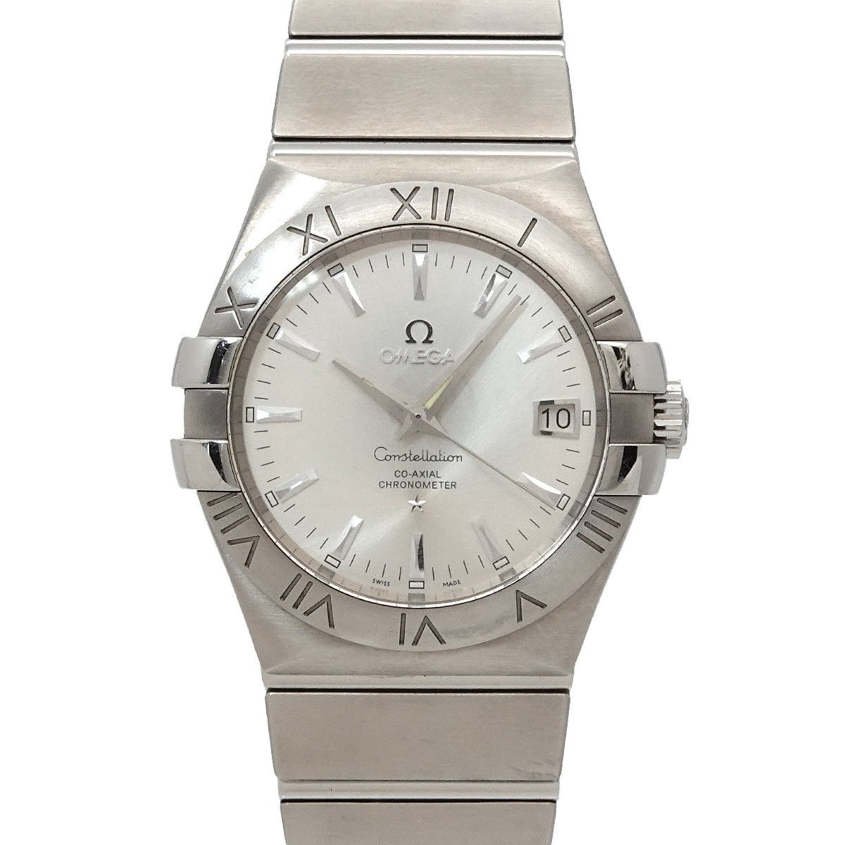 Omega Constellation 123 10 35 20 02 001 Silber Zifferblatt 35 mm Uhr