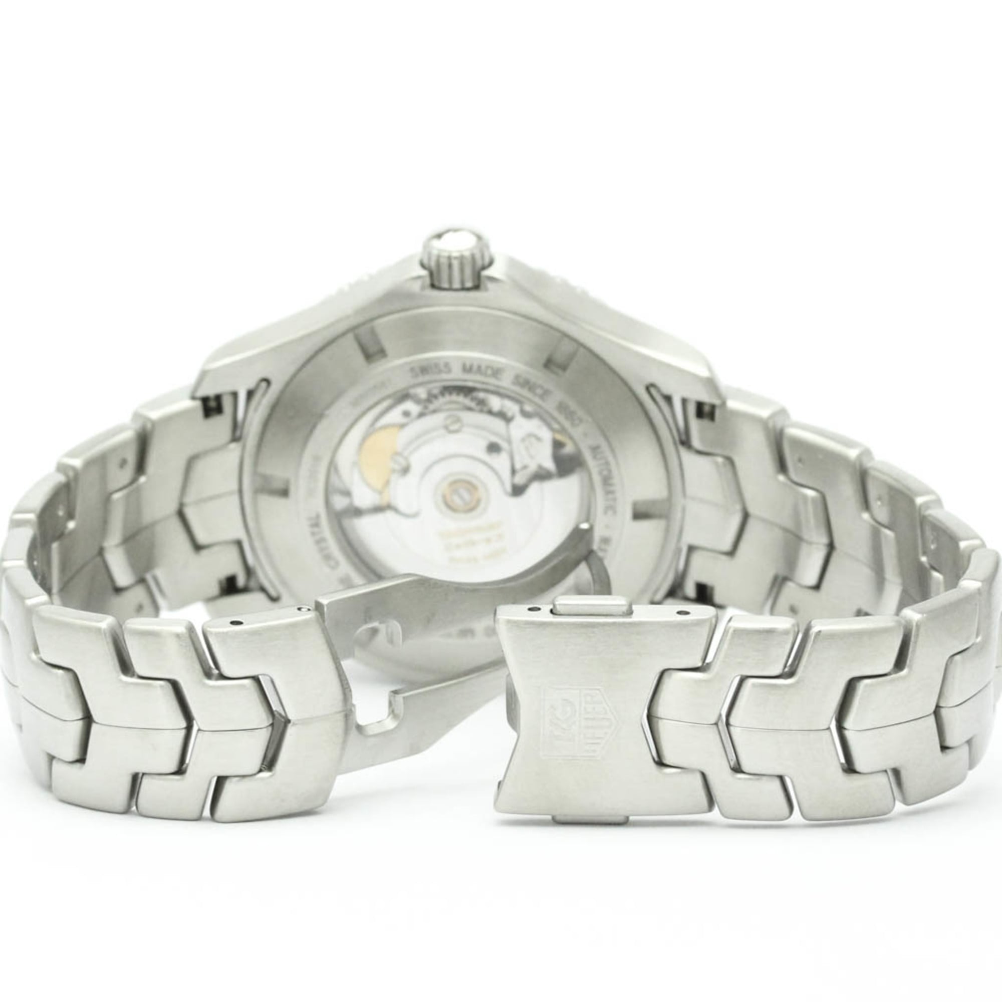 TAG HEUER Link Calibre 5 Herrenuhr aus Stahl Automatik WJ201B