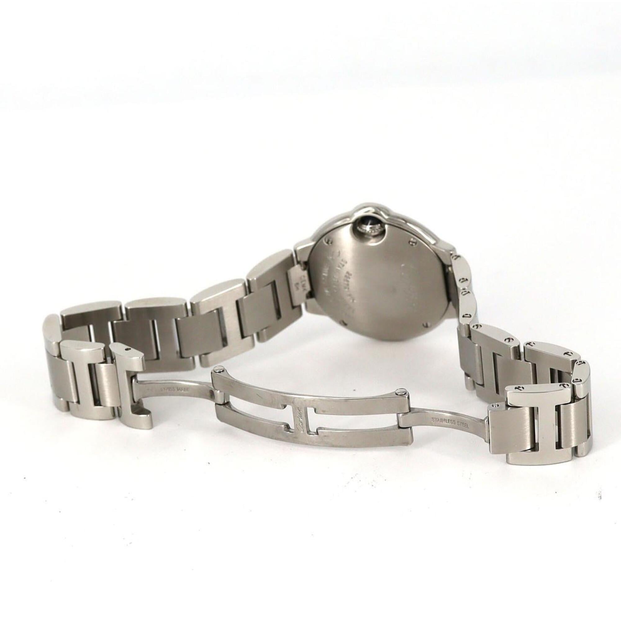 Cartier Ballon Bleu SM W69010Z4 SS Quartz Watch