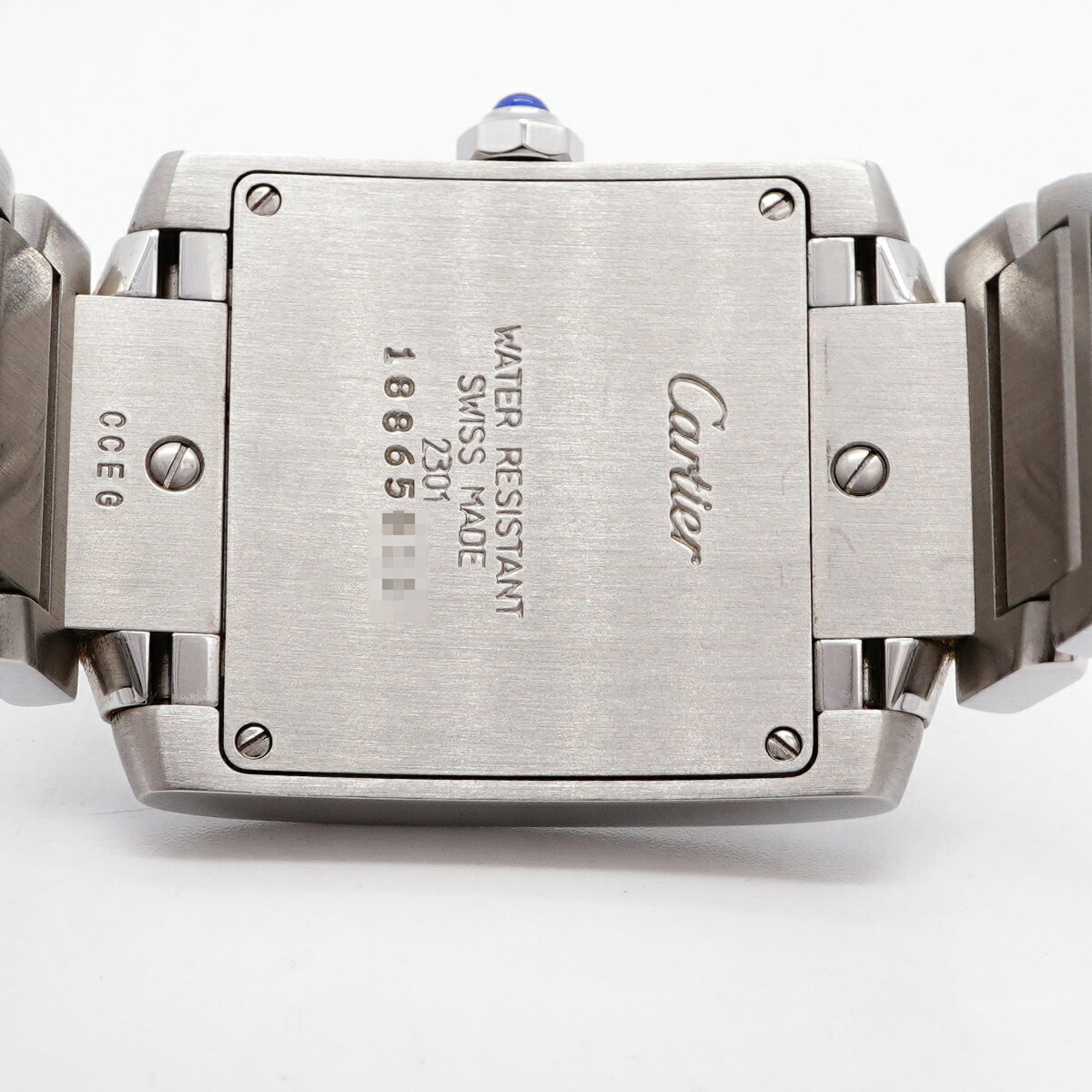 Montre Cartier Tank Française MM W51003Q3 Ivoire Cadran 25 mm