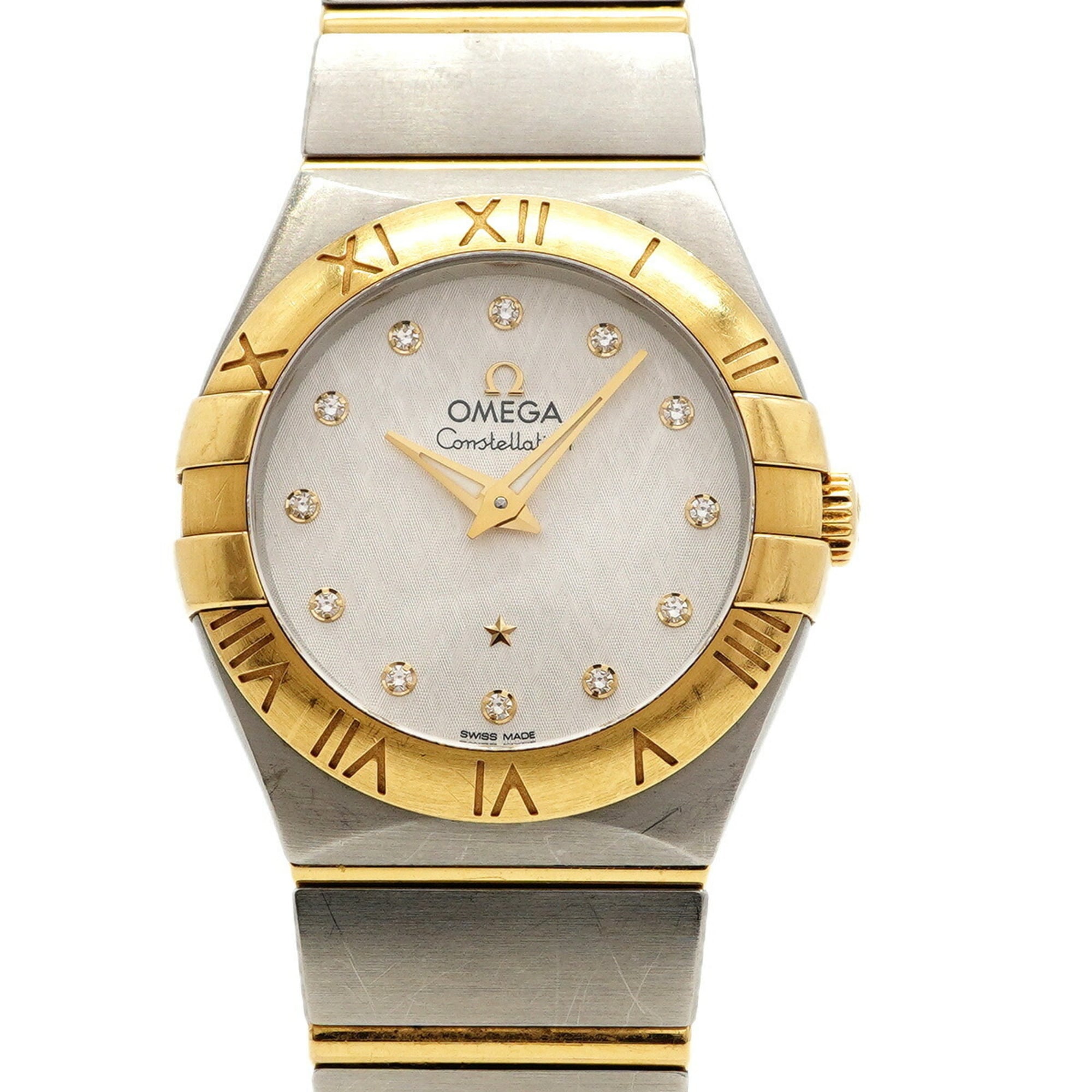Omega Constellation 123.20.27.60.52.001 White Dial Women's Watch