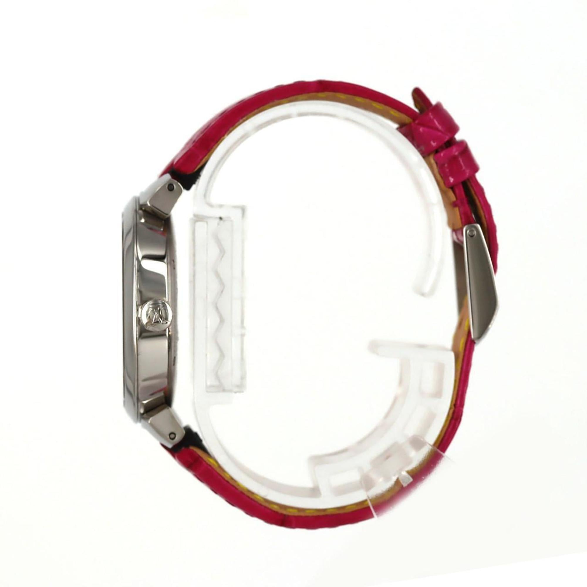 Louis Vuitton Tambour Slim 11P QA159 roestvrijstalen quartzhorloge