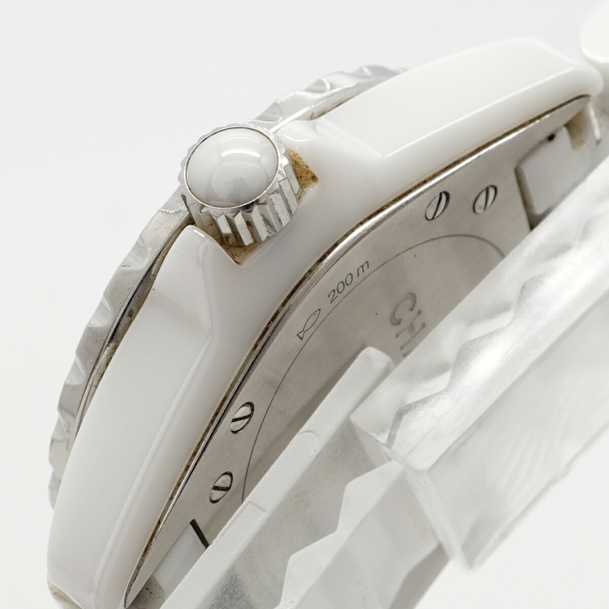 Chanel J12 H1628 Damenuhr Weiß Zifferblatt