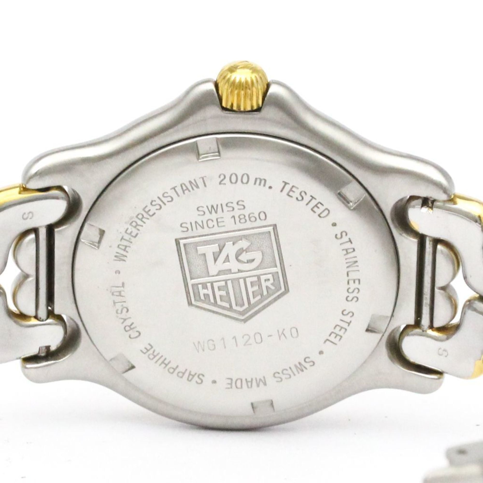 TAG HEUER Sel Professional 200M Uhr aus vergoldetem Stahl WG1120