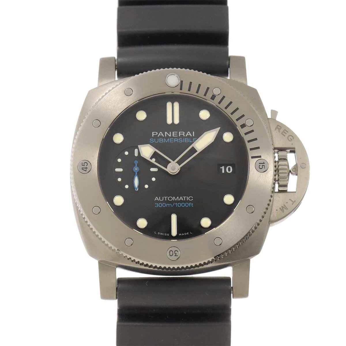 Panerai Submersible 1950 3 Days Titanio PAM01305 Black Dial 47mm Watch