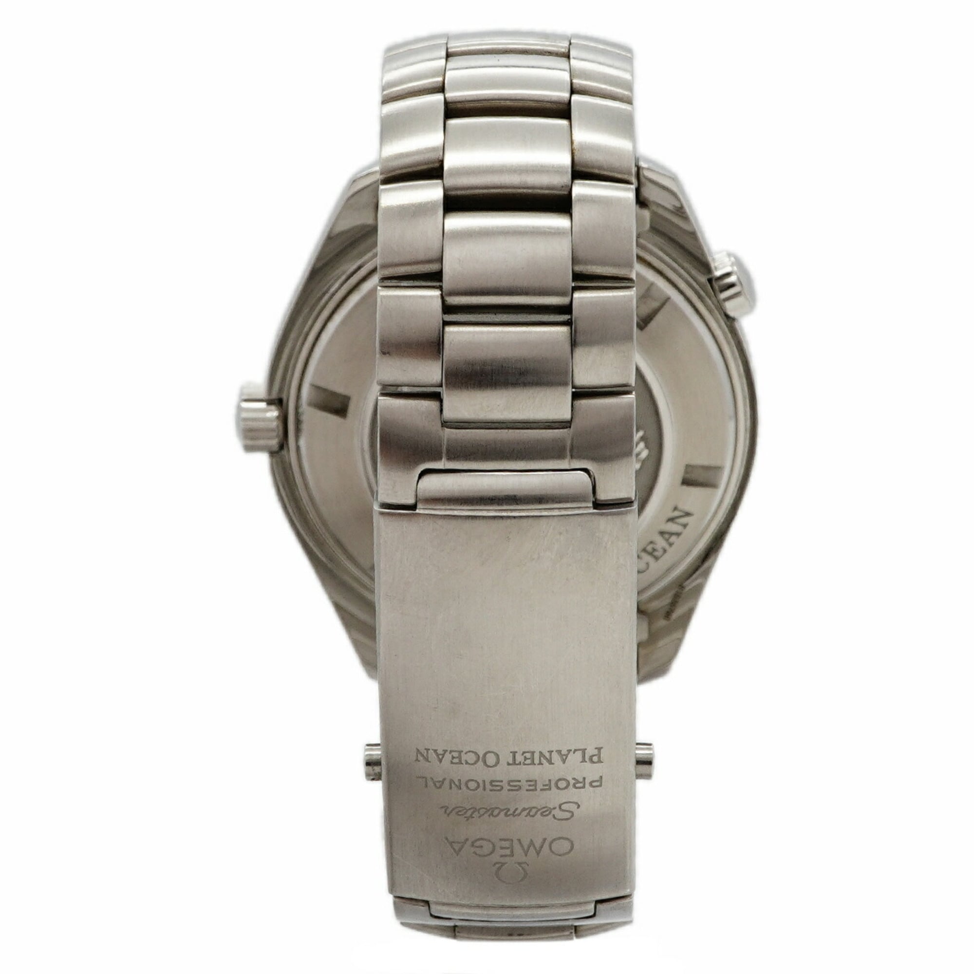 Omega Seamaster Planet Ocean 2200.50 Herrenuhr Schwarz Zifferblatt