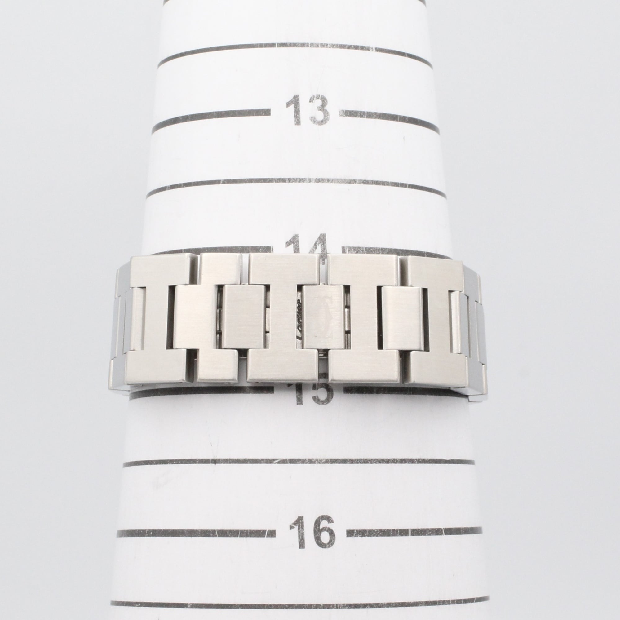 Cartier Pasha W31074M7 White Dial 35mm Watch