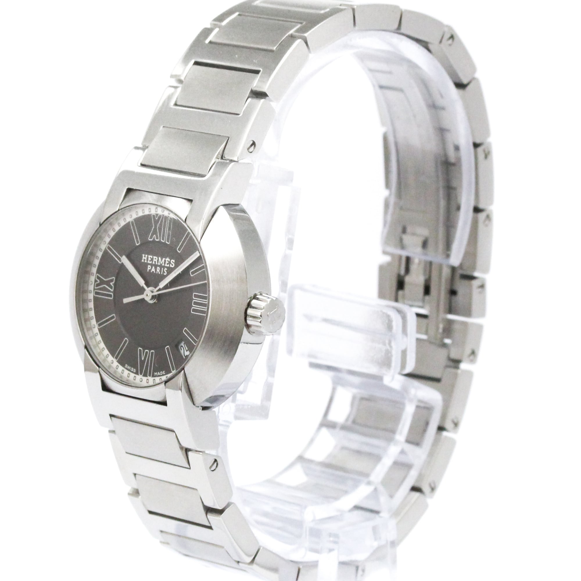 Hermes Nomade NO1.210 Grey Dial 28mm Watch