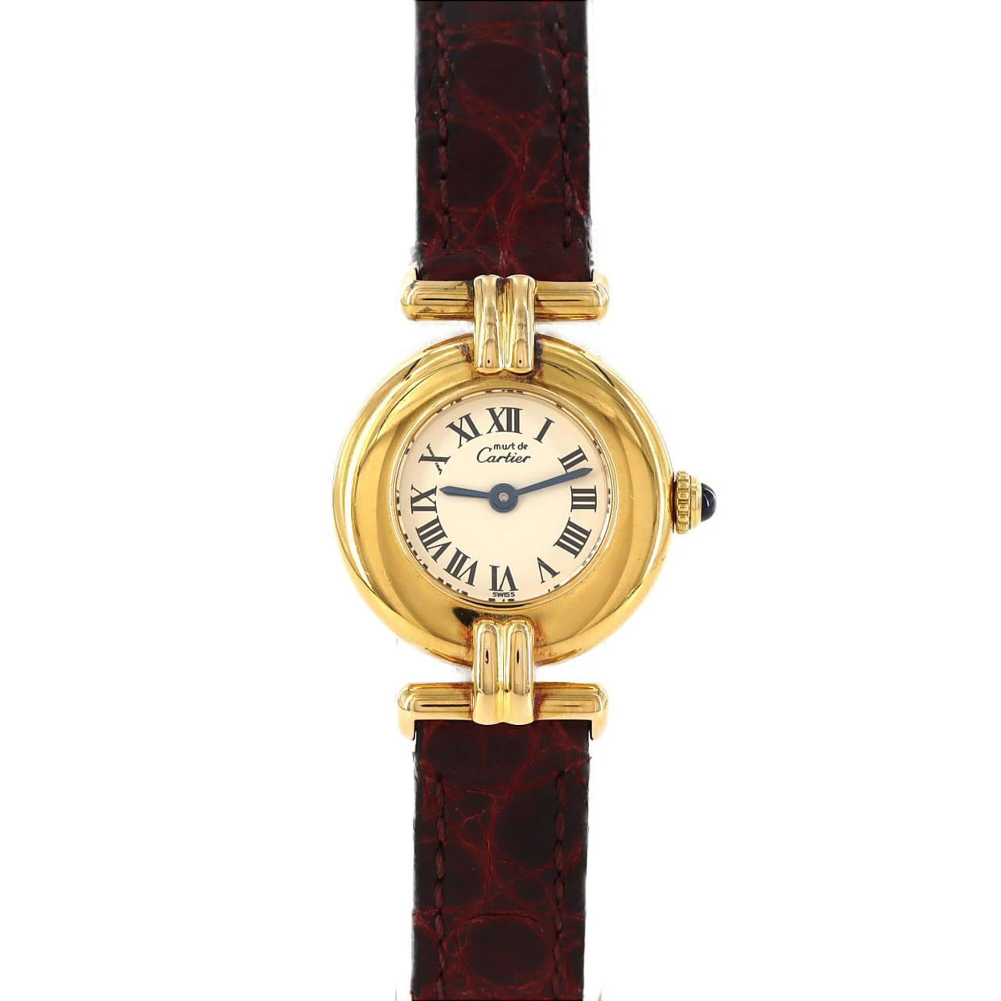 Cartier Must Colisée SM GP W1000654 Quartz Watch