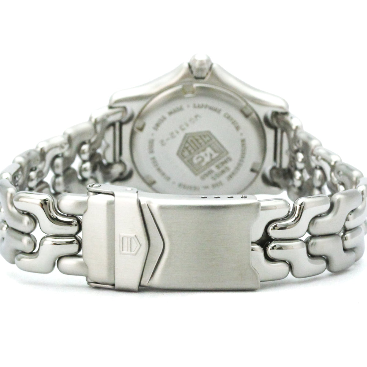 TAG Heuer Sel WG1312 horloge met witte wijzerplaat, 28 mm