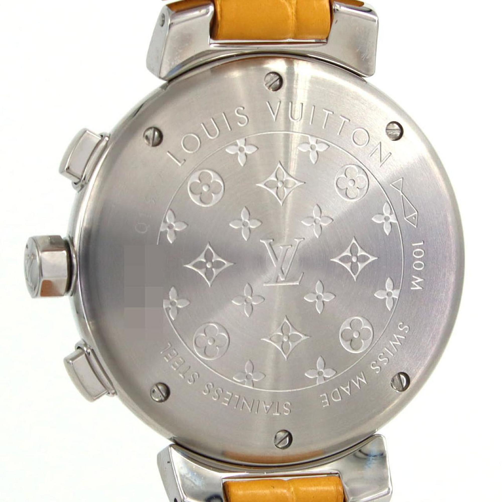 Louis Vuitton Tambour Chrono Q1322 roestvrijstalen quartzhorloge