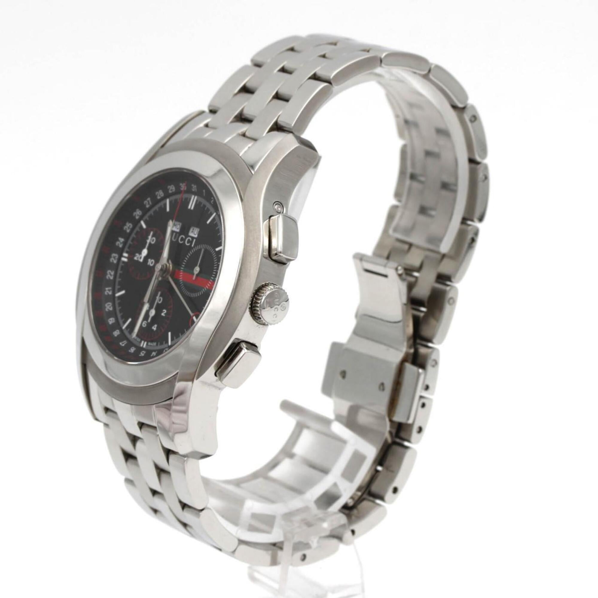 Gucci 5500CHRONO/YA055206 Black Dial 41mm Watch