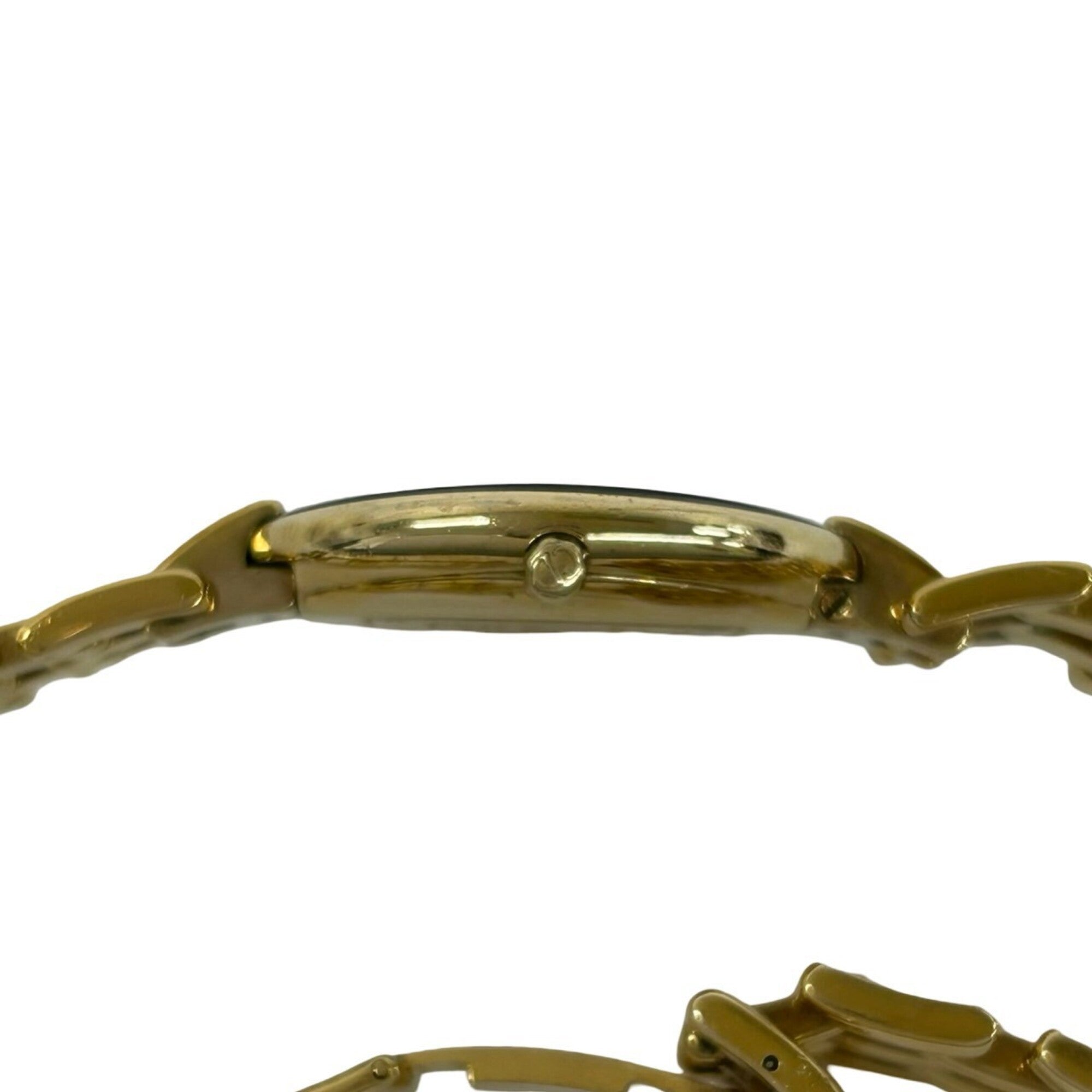 Christian Dior Vintage Baghira GP Quartz Gold Black 38257