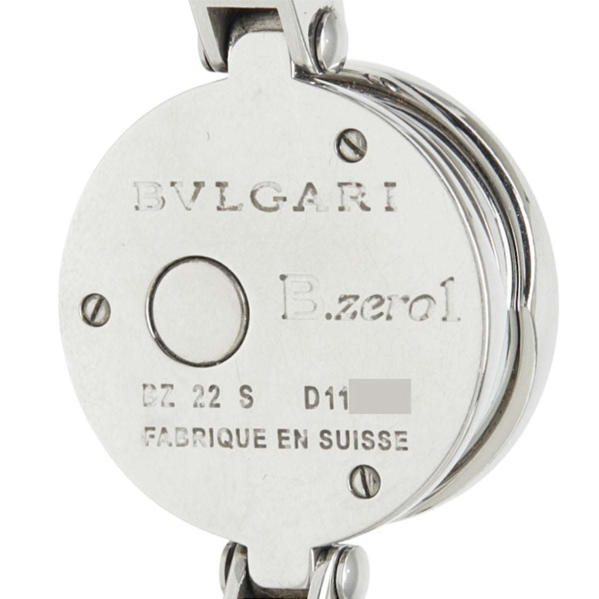Bulgari B.zero1 Armreif BZ22S Schwarz Zifferblatt 22 mm Uhr