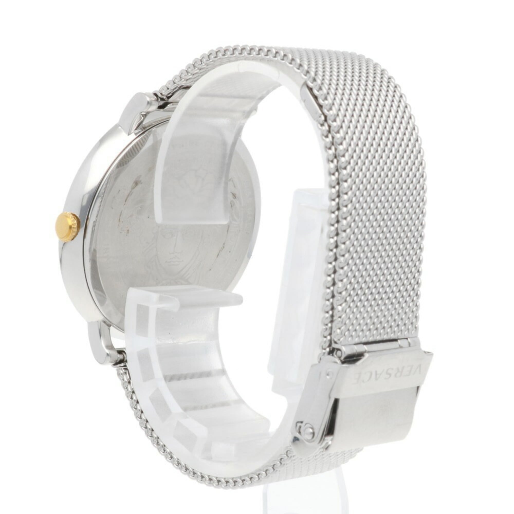 Versace Icon-horloge, roestvrij staal, quartz, heren VERSACE