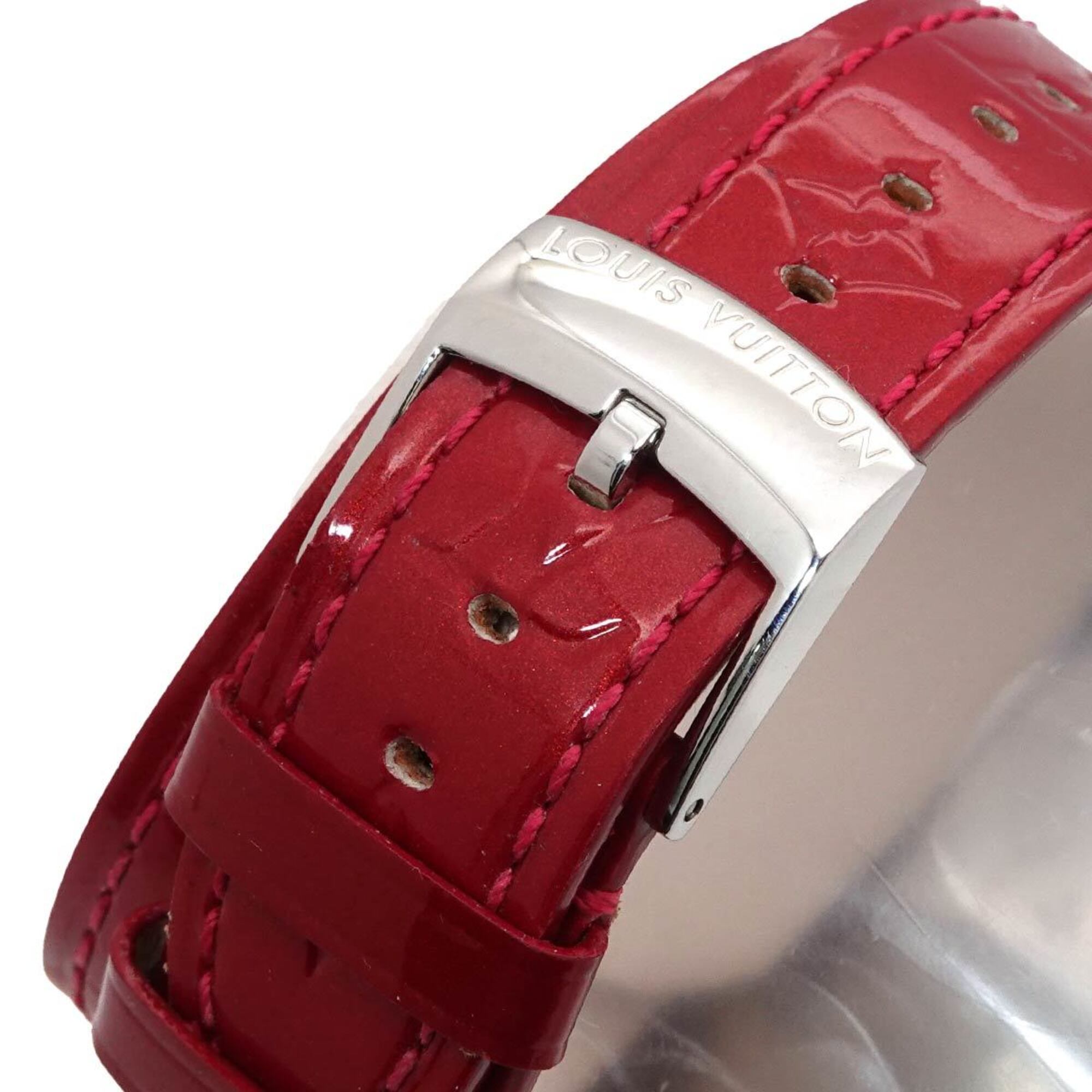 Montre pour femme Louis Vuitton Tambour Heart Pomme d'Amour Q1314, 12 diamantsRouge Quartz