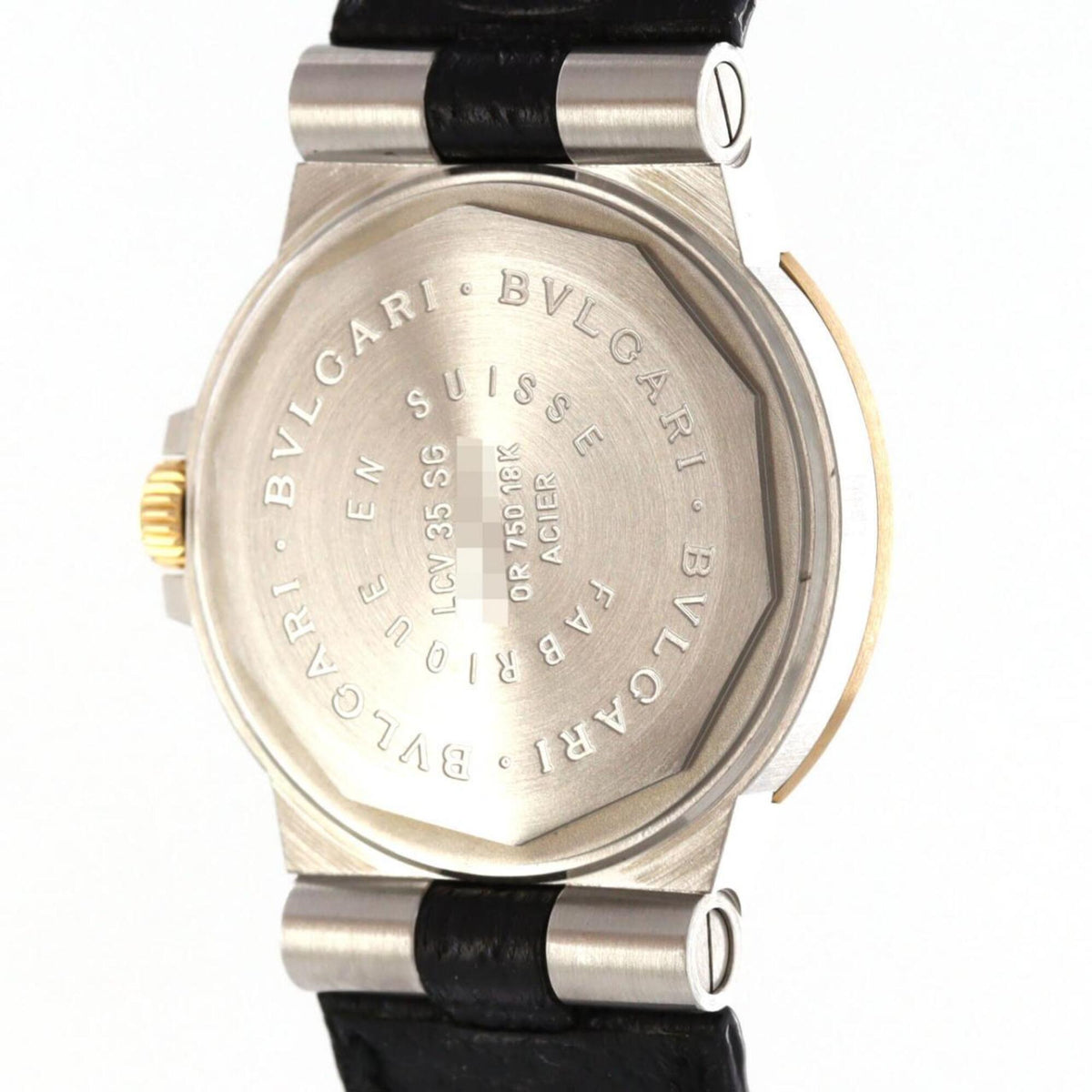 Bvlgari Diagono Sport LCV35SG Schwarz Zifferblatt 35 mm Uhr