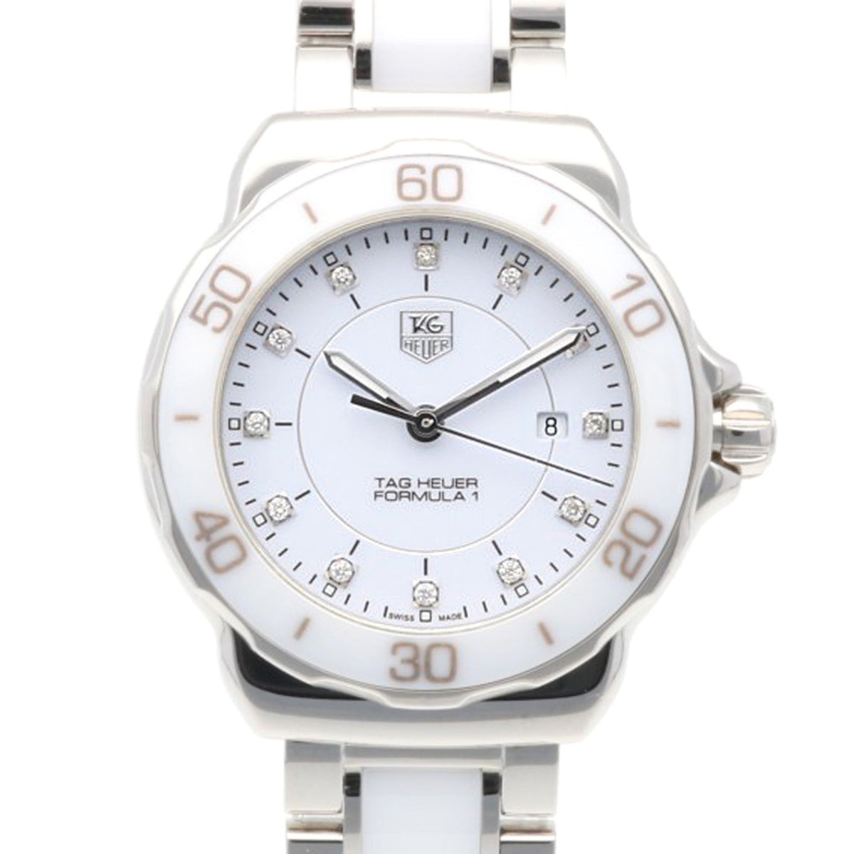 Montre TAG Heuer Formula 1 WAH1315 Blanc avec cadran de 31 mm