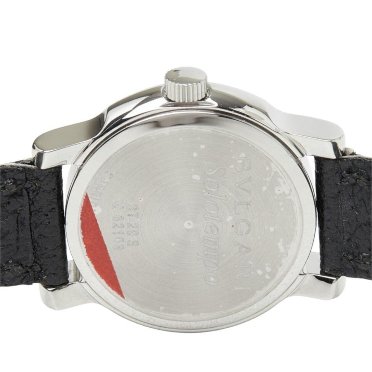 Bulgari Solotempo ST29S Schwarz Zifferblatt 29 mm Uhr