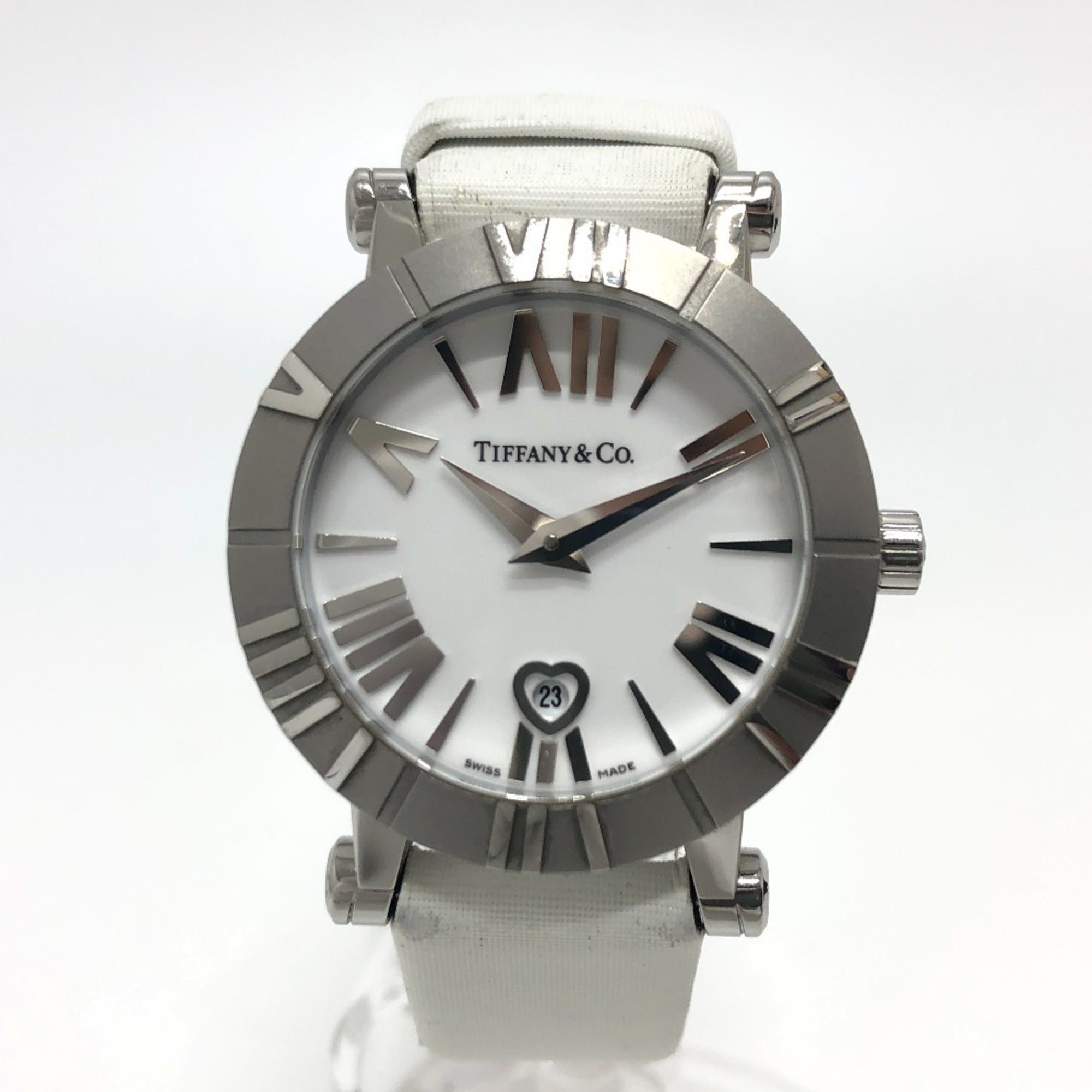 Tiffany Atlas Z1300.11.11A20A41A White Dial 30mm Watch