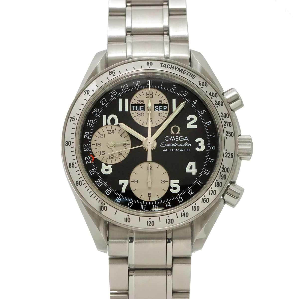Omega Speedmaster 3523 51 Schwarz, Silber Zifferblatt 39mm Uhr
