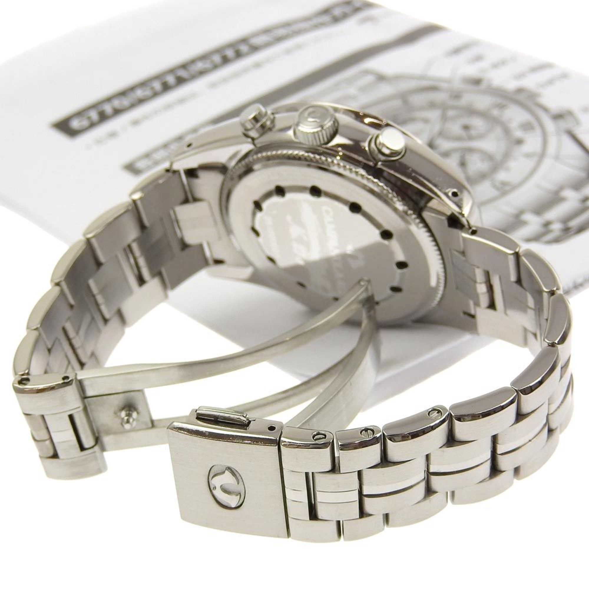 Citizen Campanola Watch Moon Face 6771-T010750-TA Herrenuhr aus Edelstahl mit Quarz blauem Zifferblatt S111624325