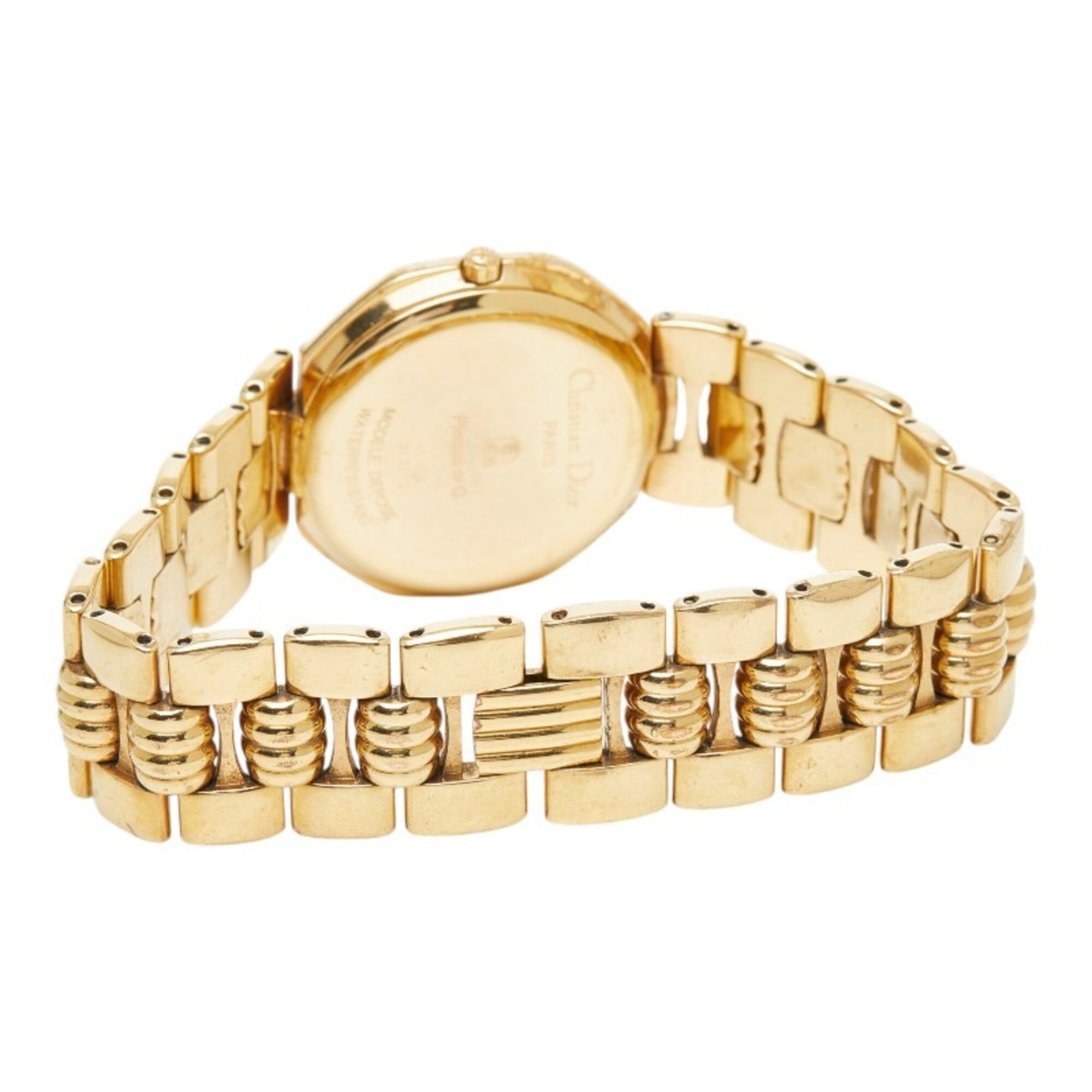 Christian Dior Gold Dial 32mm Watch