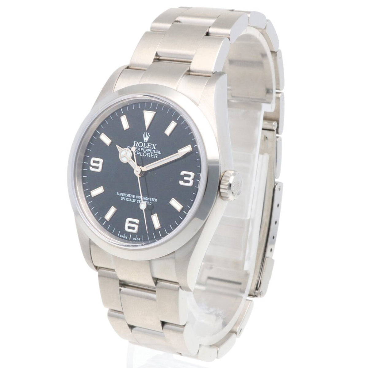 Montre Rolex Explorer Oyster Perpetual 114270 Noir Cadran 36 mm