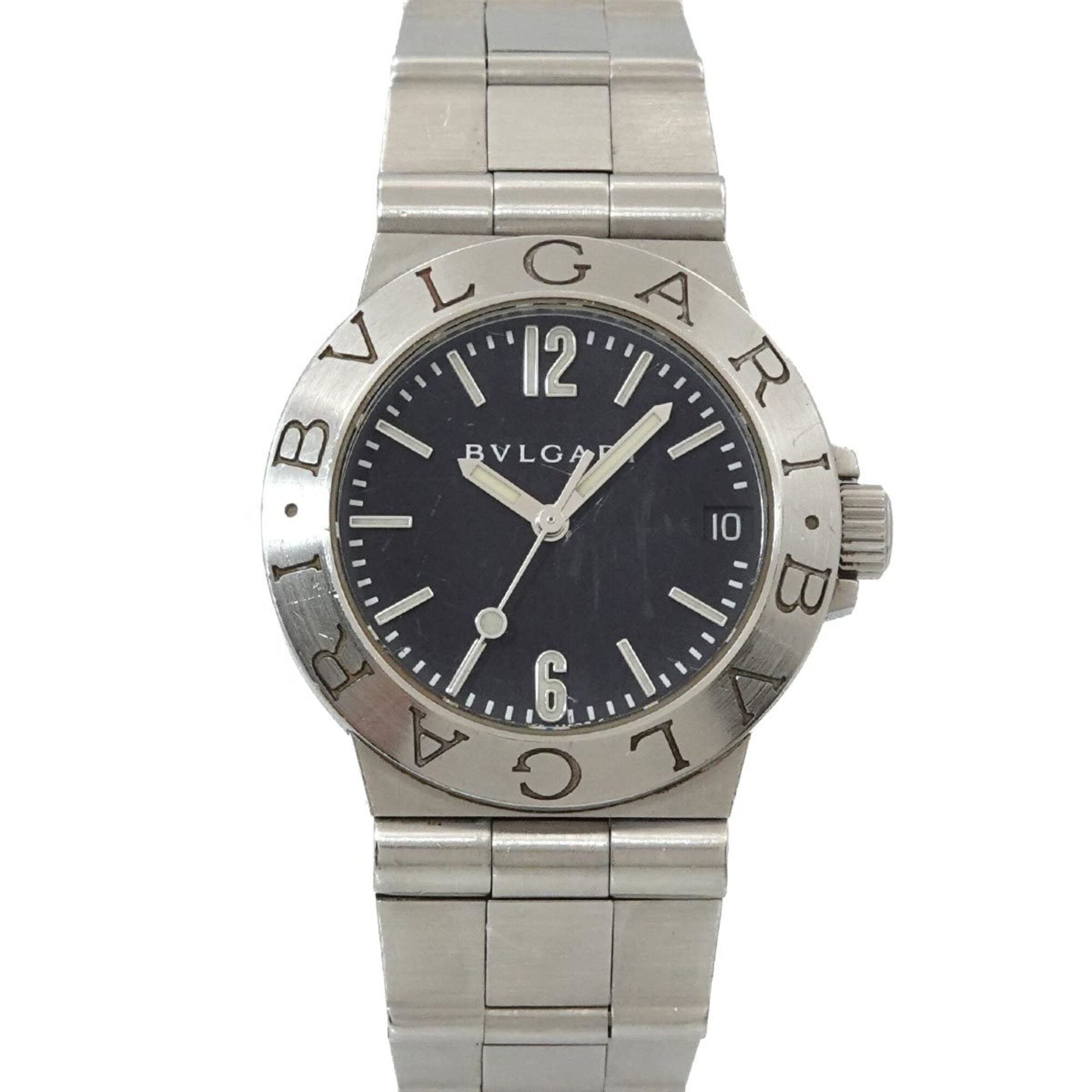 Bvlgari Bulgari BVLGARI Diagono Sport LCV29S Black Dial 29mm Watch