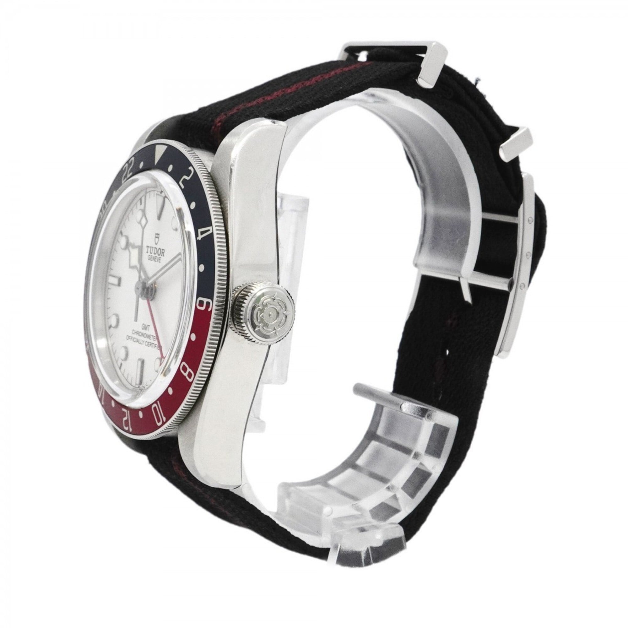Tudor Black Bay GMT 79830RB Silver Dial Men's Watch