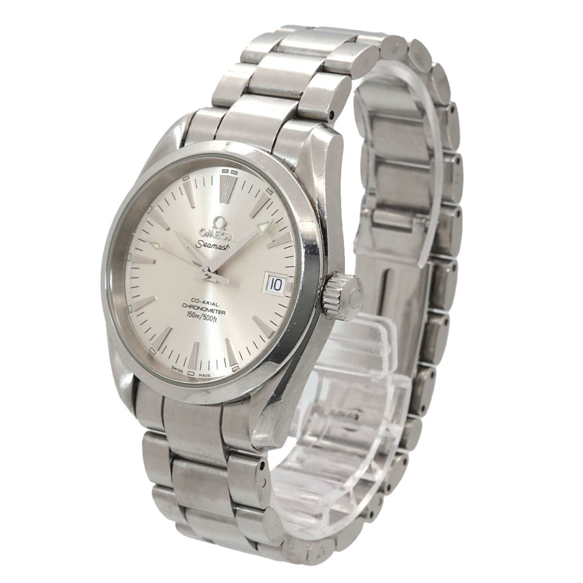 Omega Seamaster Aqua Terra Co-Axial 2504 met zilveren wijzerplaat, 36 mm