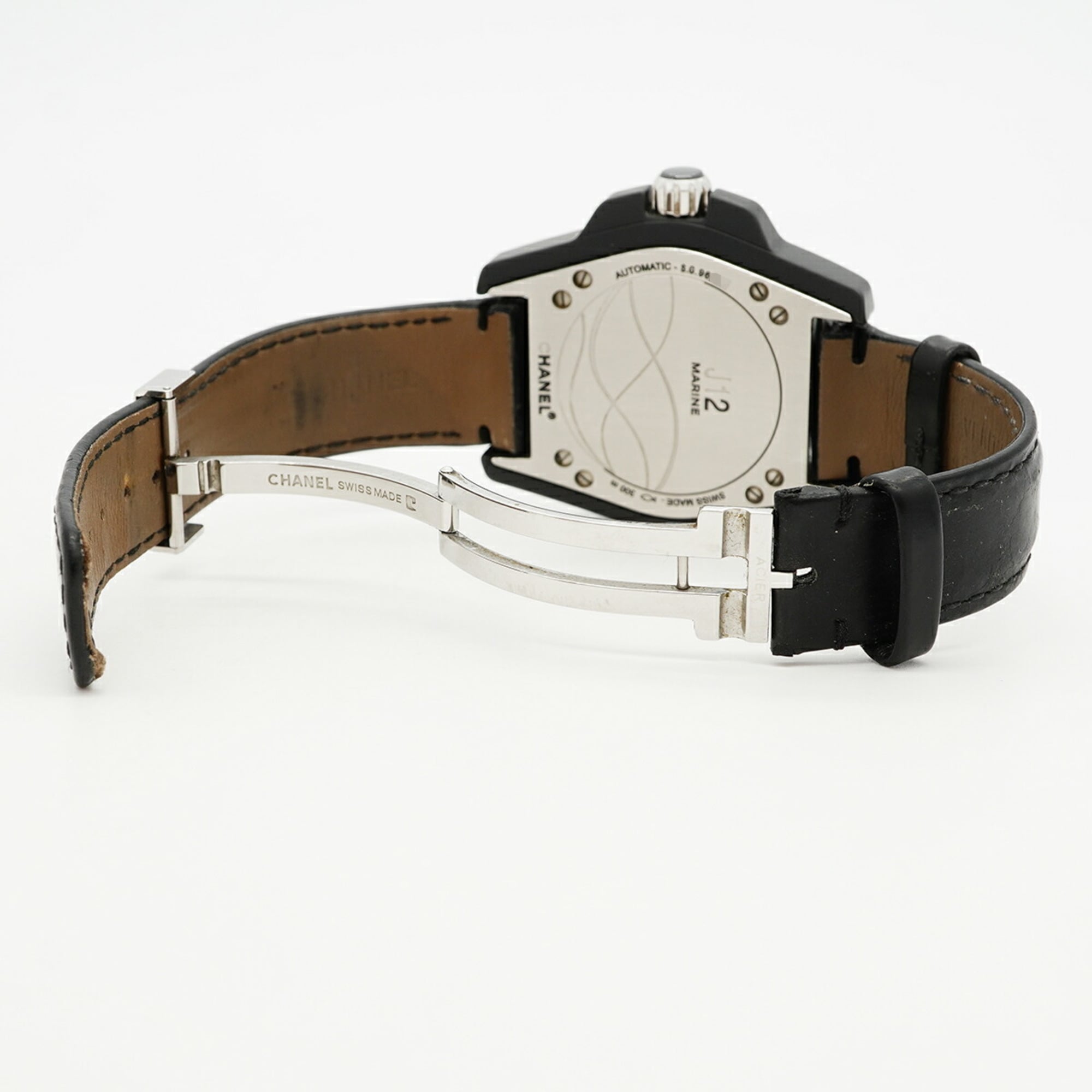 Chanel J12 H2558 Black Dial 42mm Watch
