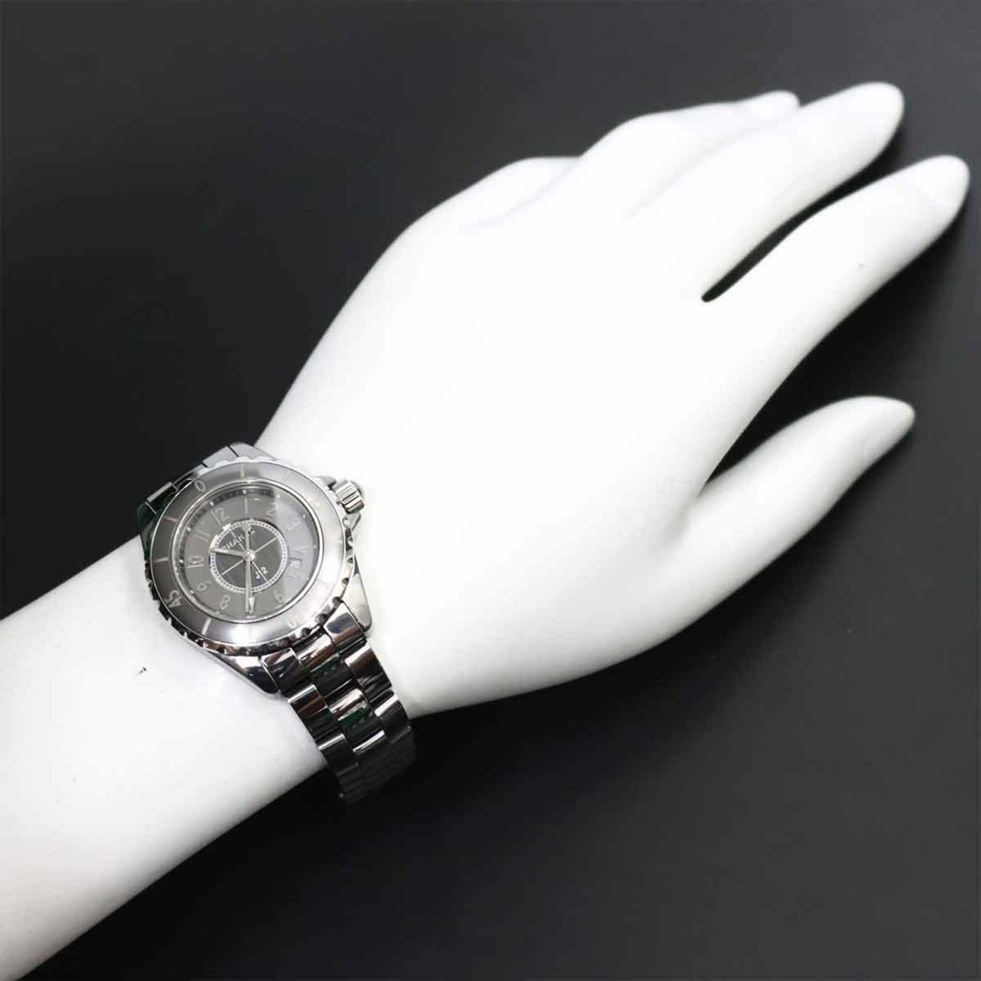 Chanel J12 H2978 Grey Dial 34mm Watch