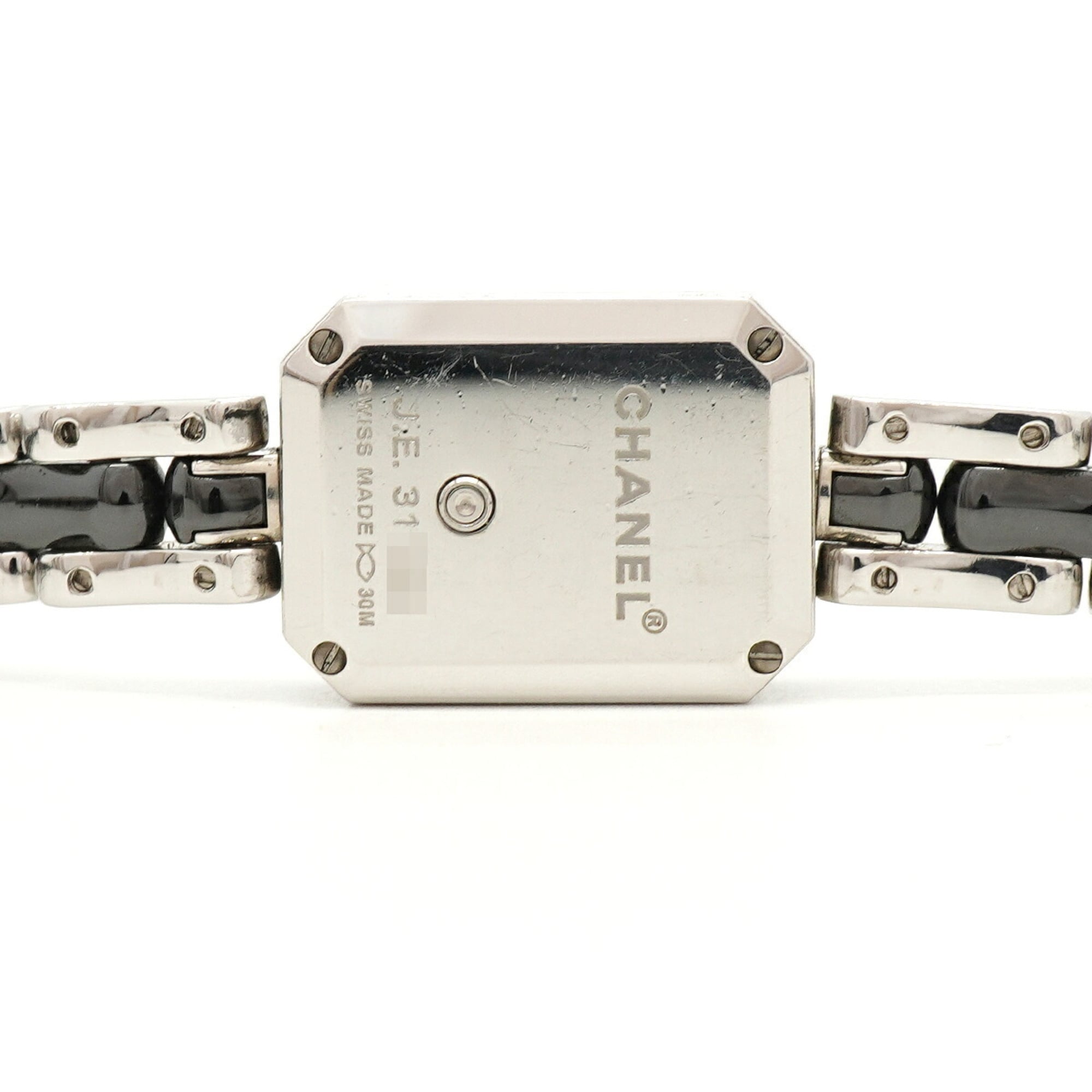 Chanel Première Diamond Bezel H2163 Black Dial Wo