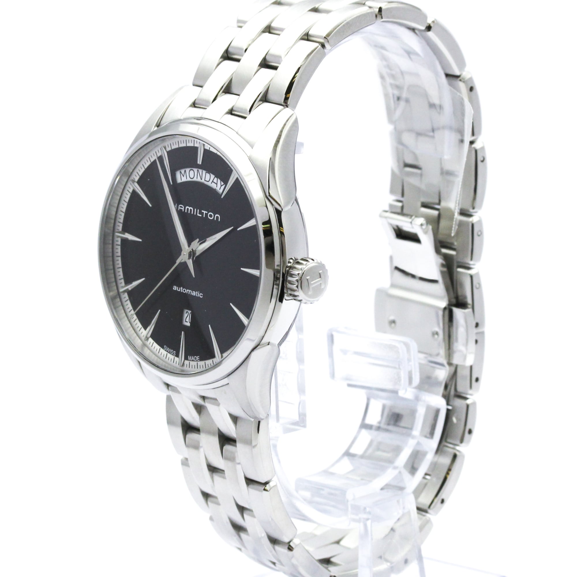 HAMILTON Jazzmaster Steel Automatic Mens Watch H42565131 Polished