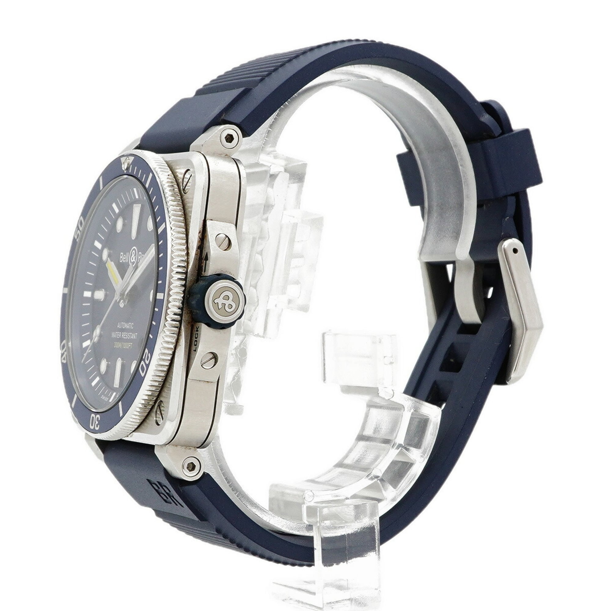 Bell & Ross BR 03-92 Diver Blue BR03-92-D-BU-ST SRB Dial Men's Watch