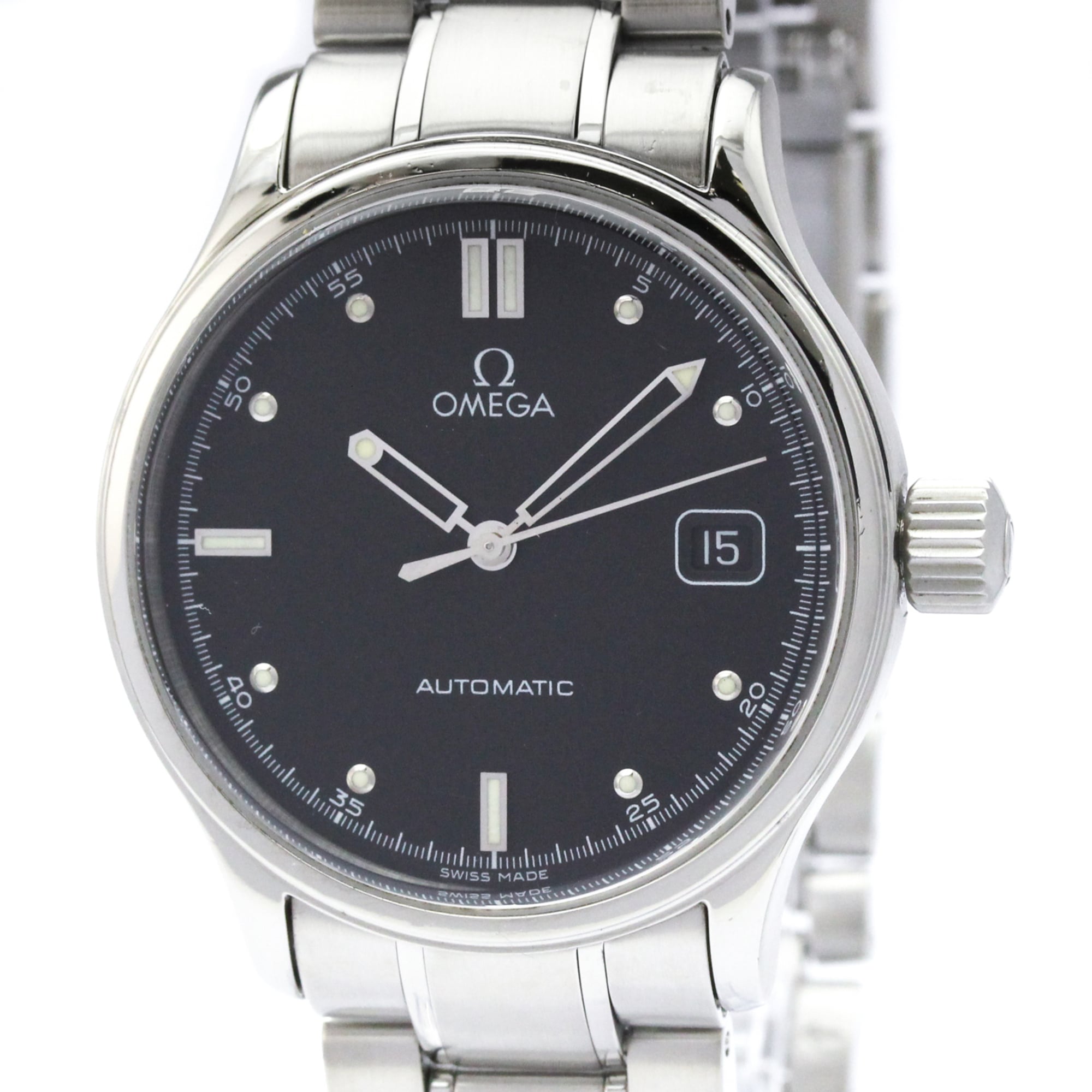 Montre pour homme OMEGA Classic en acier inoxydable Automatique 5203.50, finition polie