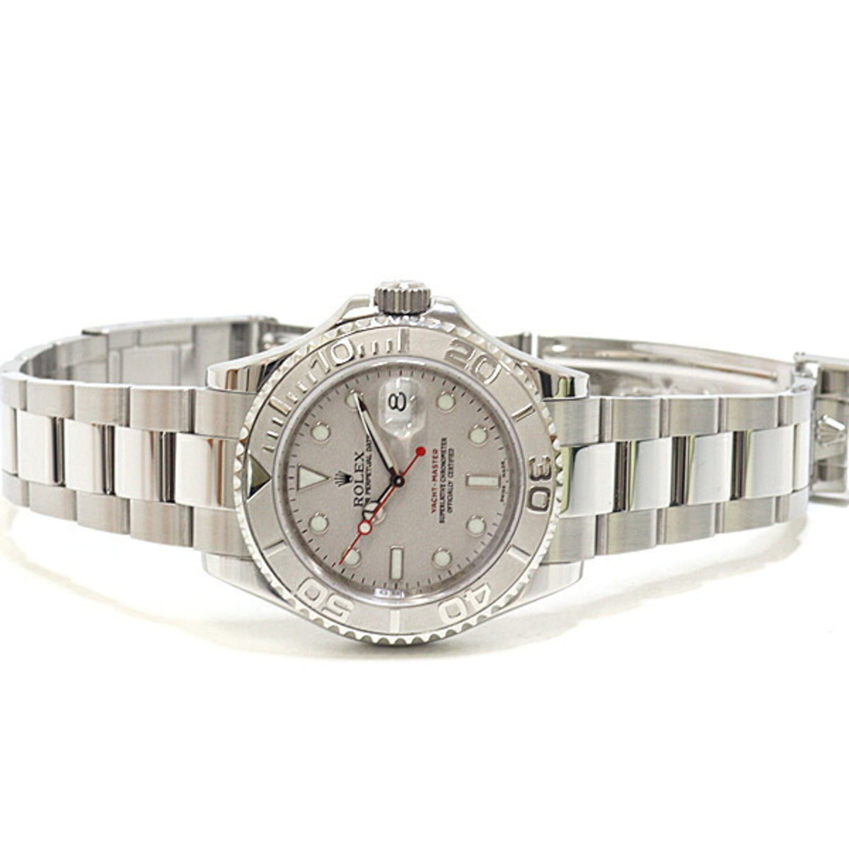 Rolex Yachtmaster Rolesium 16622 Silver Dial 40mm Watch